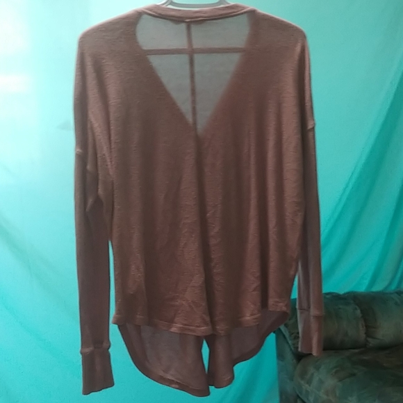 Blue notes button up shirt/cardigan - Picture 4 of 4